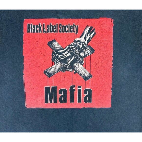 2005 Black Label Society T-Shirt Large Black Tour Concert Heavy Metal Rock Music - Picture 4 of 9